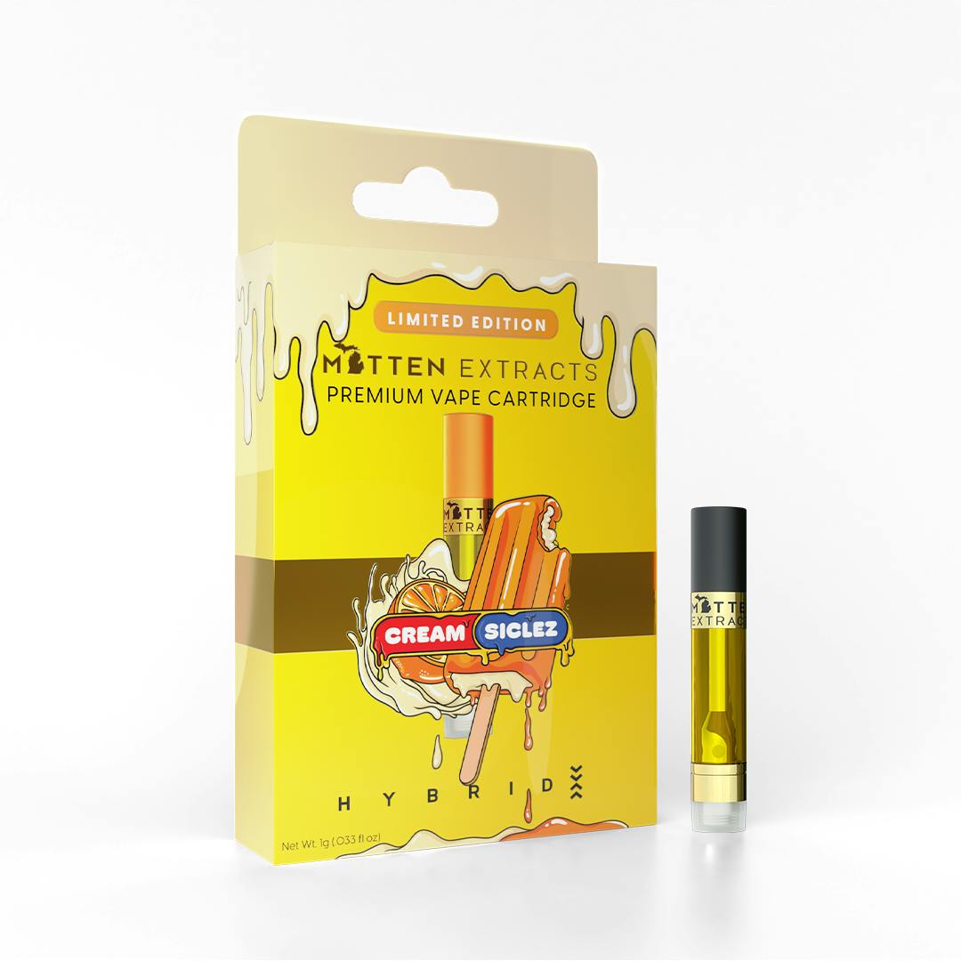Mitten Extracts - 1g Cart - Creamsiclez (Limited Edition)
