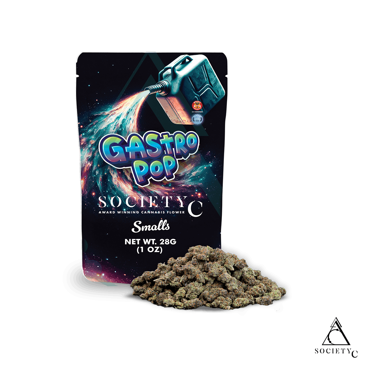 Society C - 28g Prepack Smalls - Gastro Pop