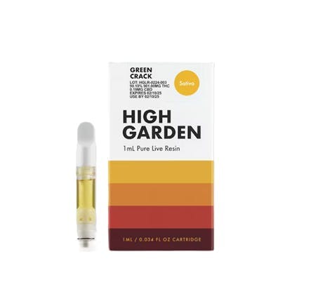 High Garden GDP | Live Resin Cart | 1ml