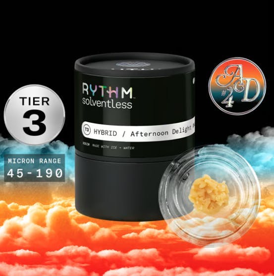 Rythm | Afternoon Delight #4 Solventless Live Rosin Concentrate
