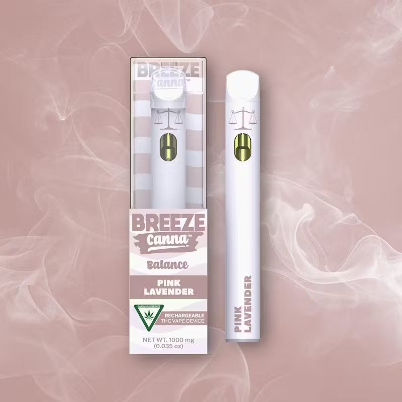 Breeze Balance - 1g Disposable - Pink Lavender