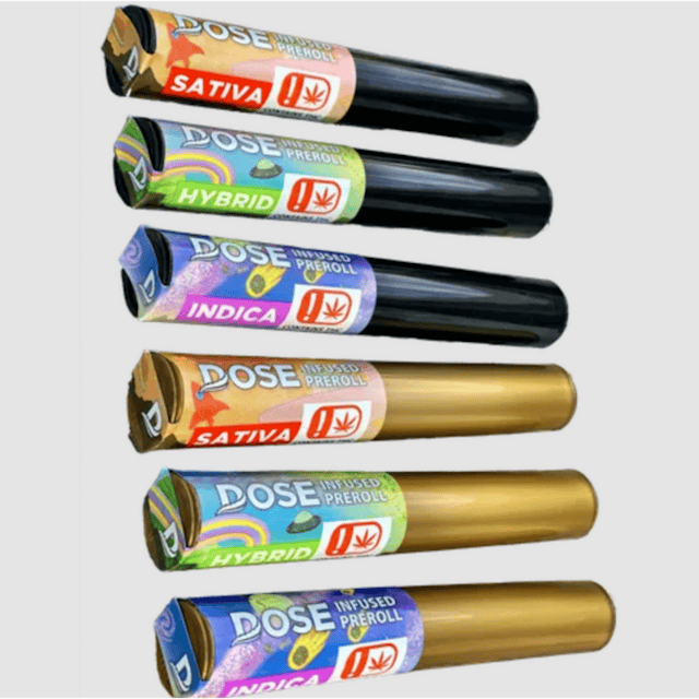 Rolled up and ready to smoke, Pre-Rolls are a convenient and effective way to consume cannabis. Pre-Rolls come in many different forms and can be rolled with flower, shake, "b-buds", infused with concentrates, and more.