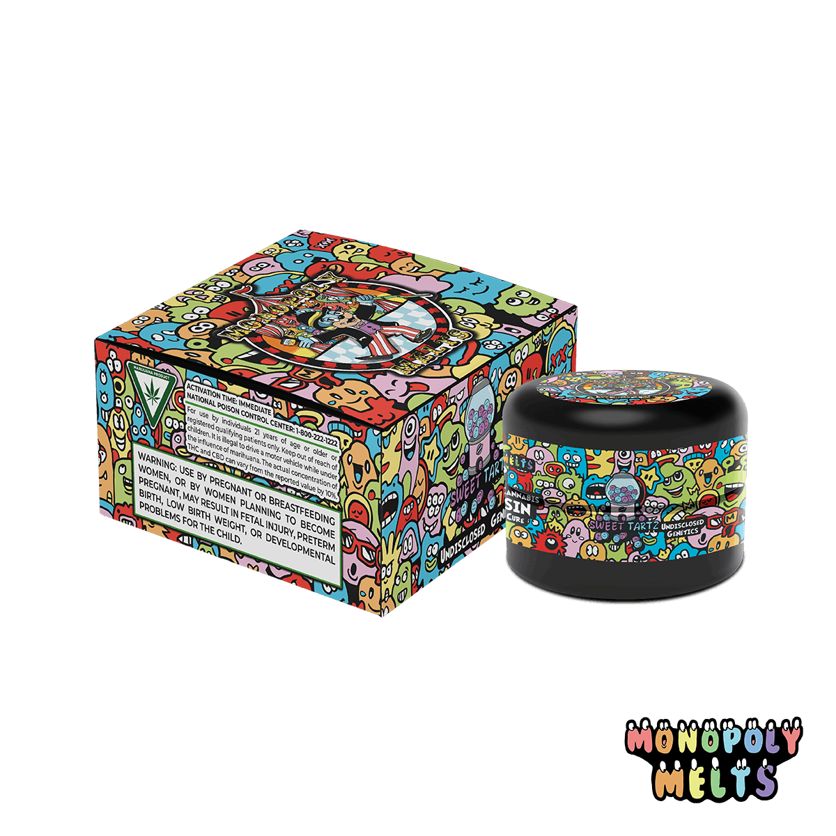 Monopoly Melts - 1g Live Rosin - Sweet Tartz