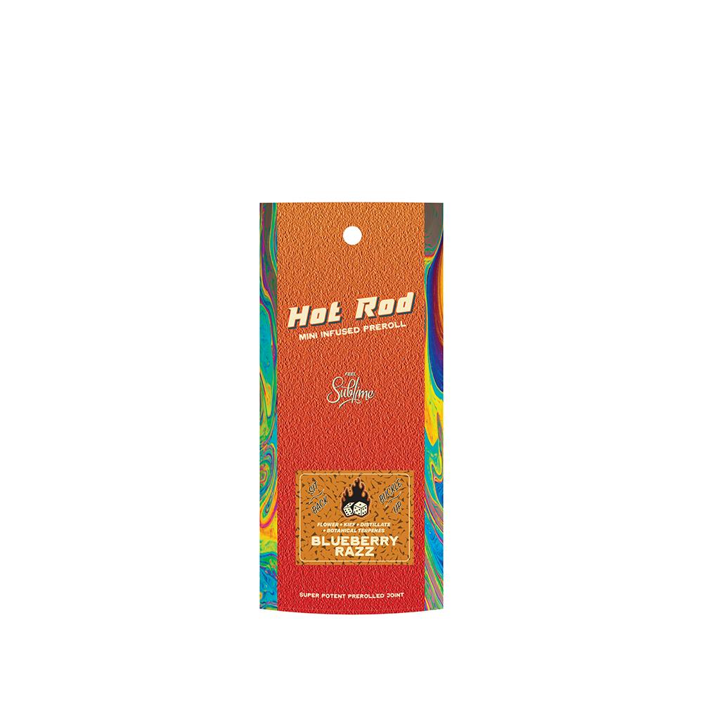 Hot Rod 0.5g Infused Pre-Roll - Blueberry Razz