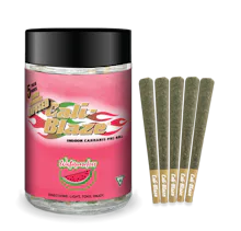 Cali-Blaze - 5-Pack .7g Infused Prerolls - Watermelon