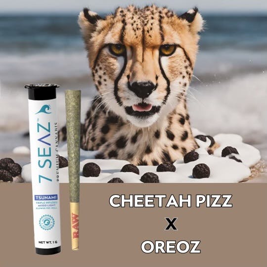 Photo of 7 Seaz – Tsunami – Cheetah Pizz x Oreoz