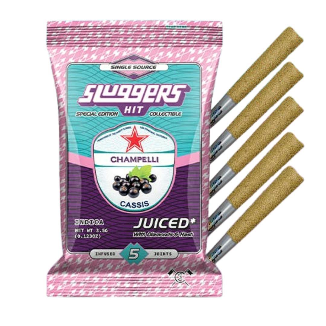 CHAMPELLI CASSIS DIAMONDS & HASH INFUSED 5PK PREROLLS-0