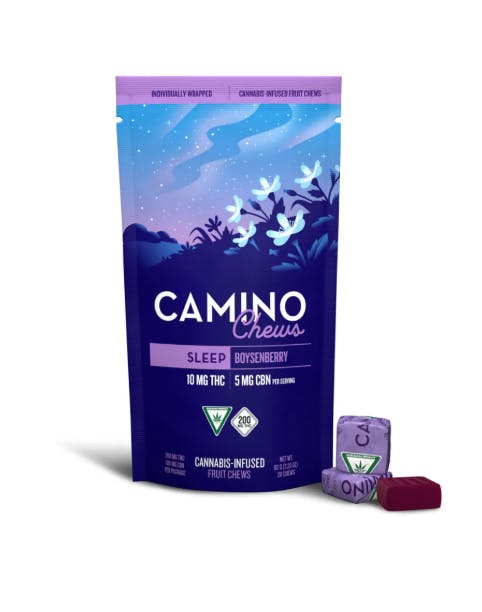 Product: (promo) Camino Chews | Boysenberry 10:5 THC:CBN | 1pc | 10mg