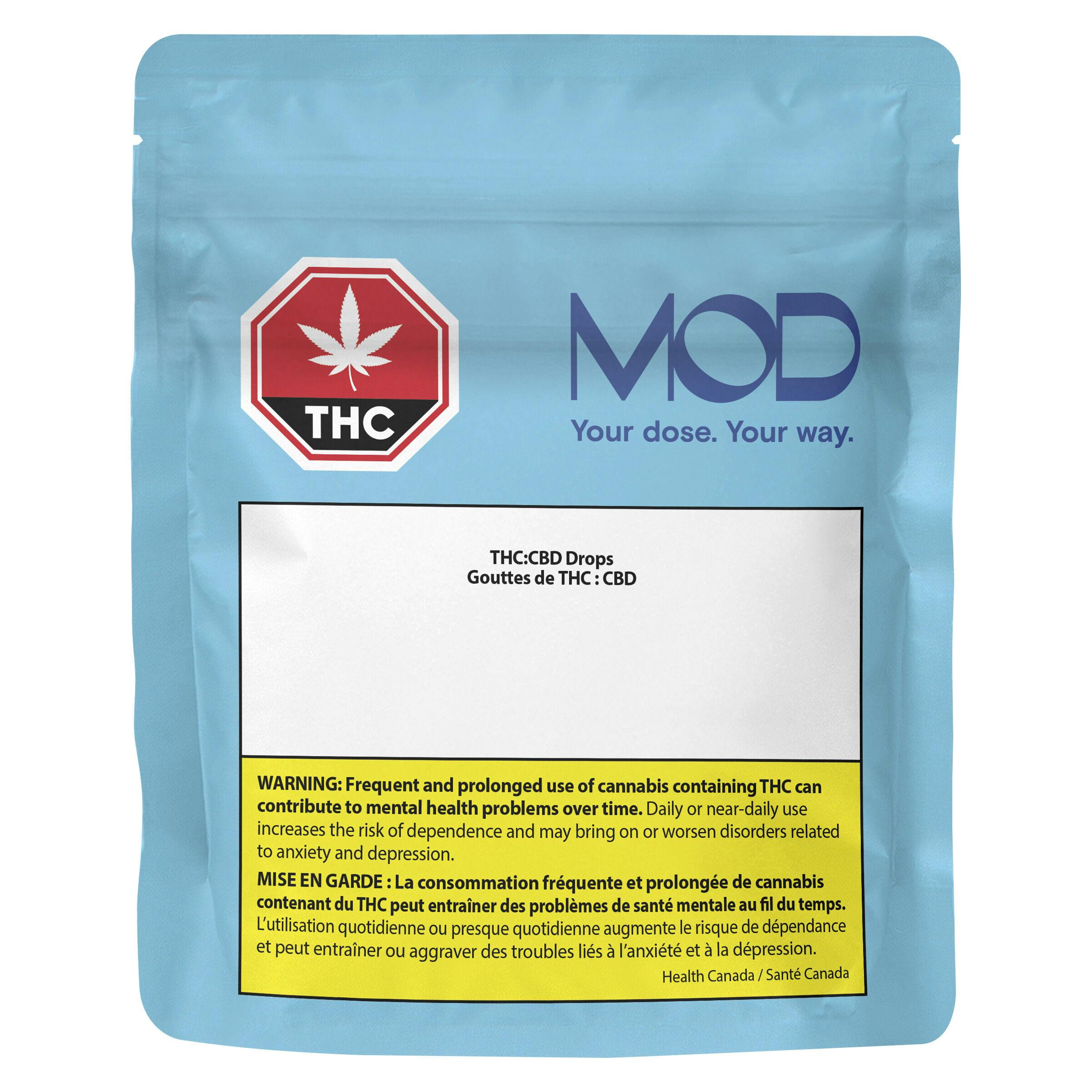 Mod - thc:cbd drops - 3ml