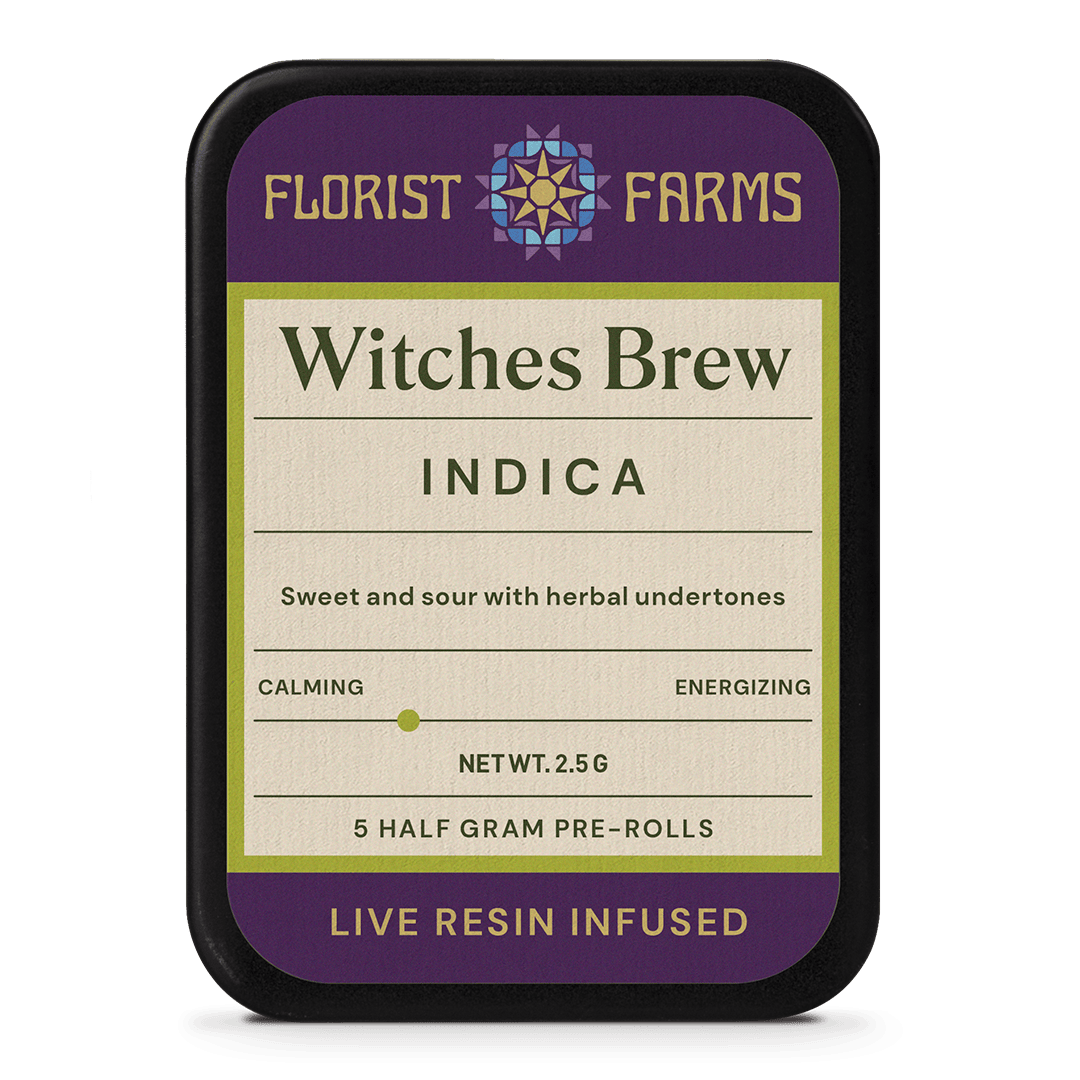 Florist Farms Witches Brew 5pk Infused Prerolls - The Flowery NY