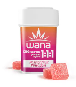 CBG CBD THC Passionfruit Pineapple