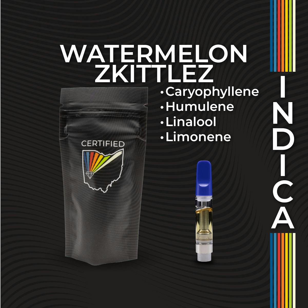 Photo of Watermelon Zkittlez Distillate Cartridge