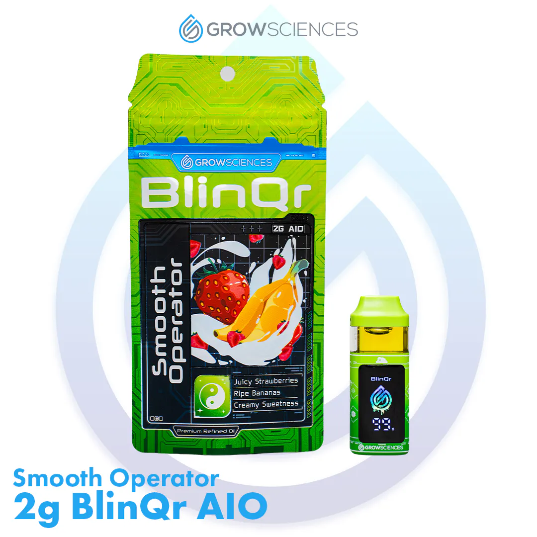 GROW SCIENCES BLINQR DISPOSABLE SMOOTH OPERATOR 2G at Earth's