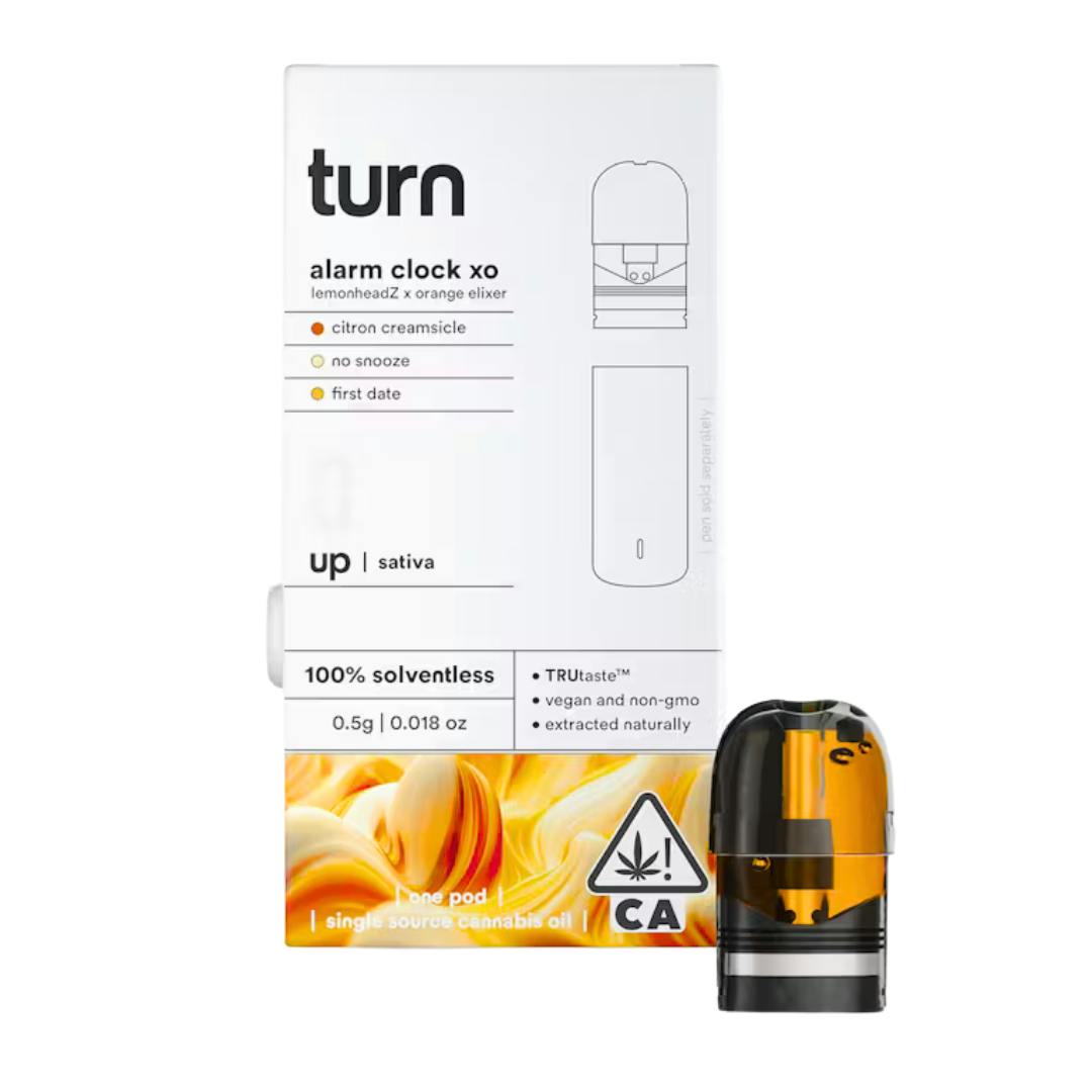 ALARM CLOCK XO SOLVENTLESS TURN UP POD