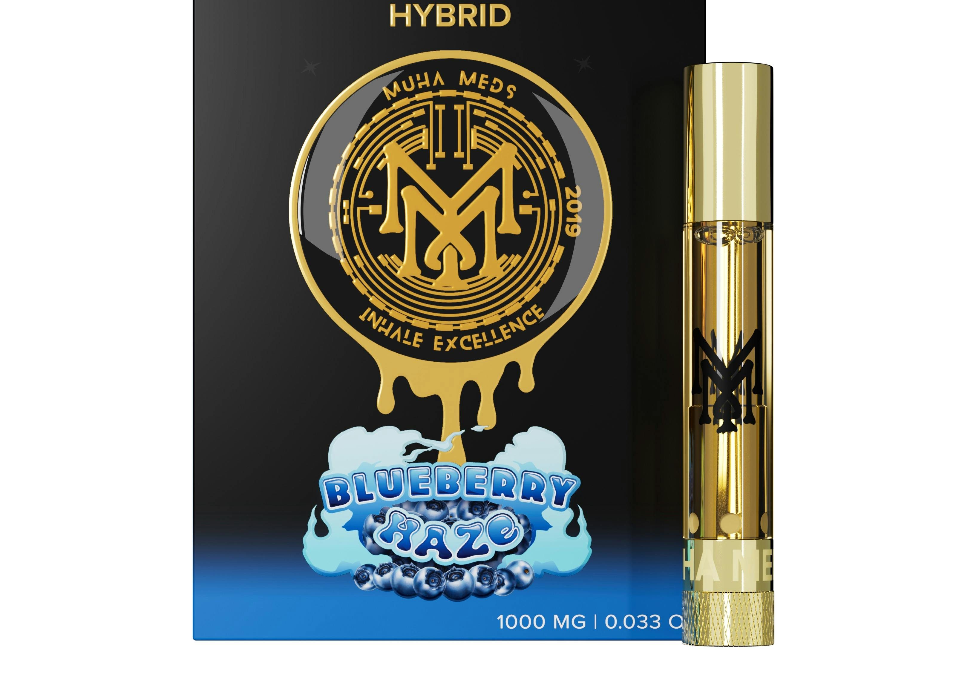 Muha Meds | Vape Cart - 1g - Blueberry Haze | Vaporizers | The Ouid Shop
