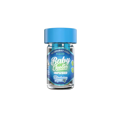 Blueberry Kush Baby Jeeter Infused Pre-Roll 5-pack | 2.5g-1