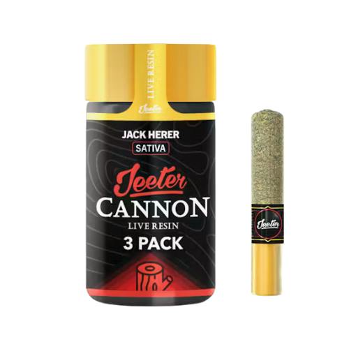 JACK HERER LIVE RESIN CANNON 3PK