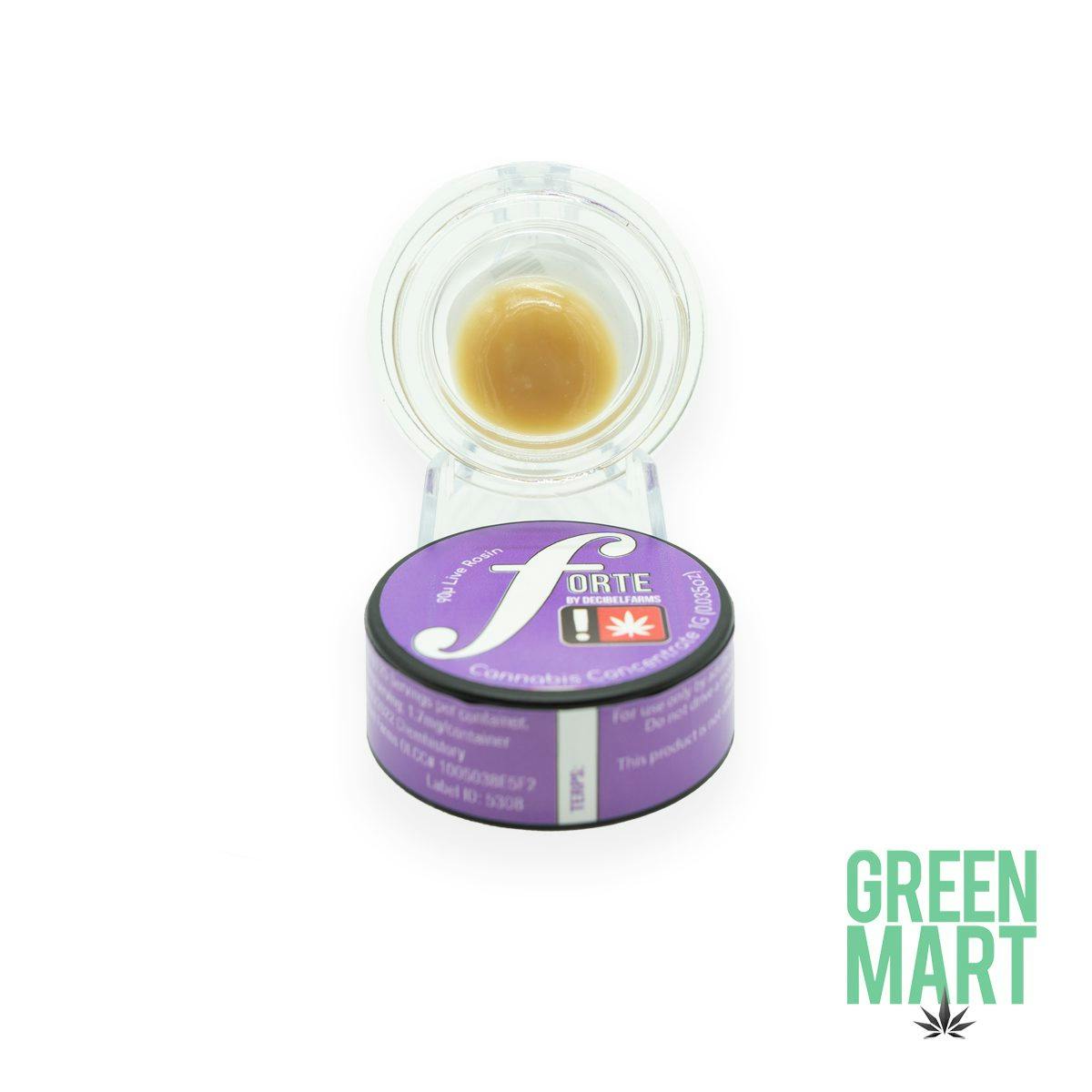 Photo of Forte 1g GET JIFFY WIT IT Full Spectrum Live Rosin