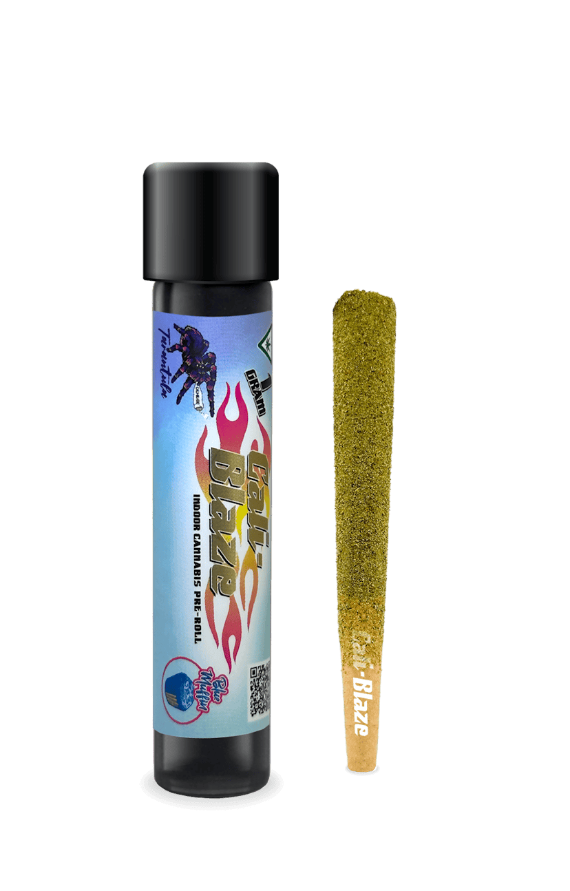 Cali Blaze | 1g Tarantula Preroll | Blue Muffin