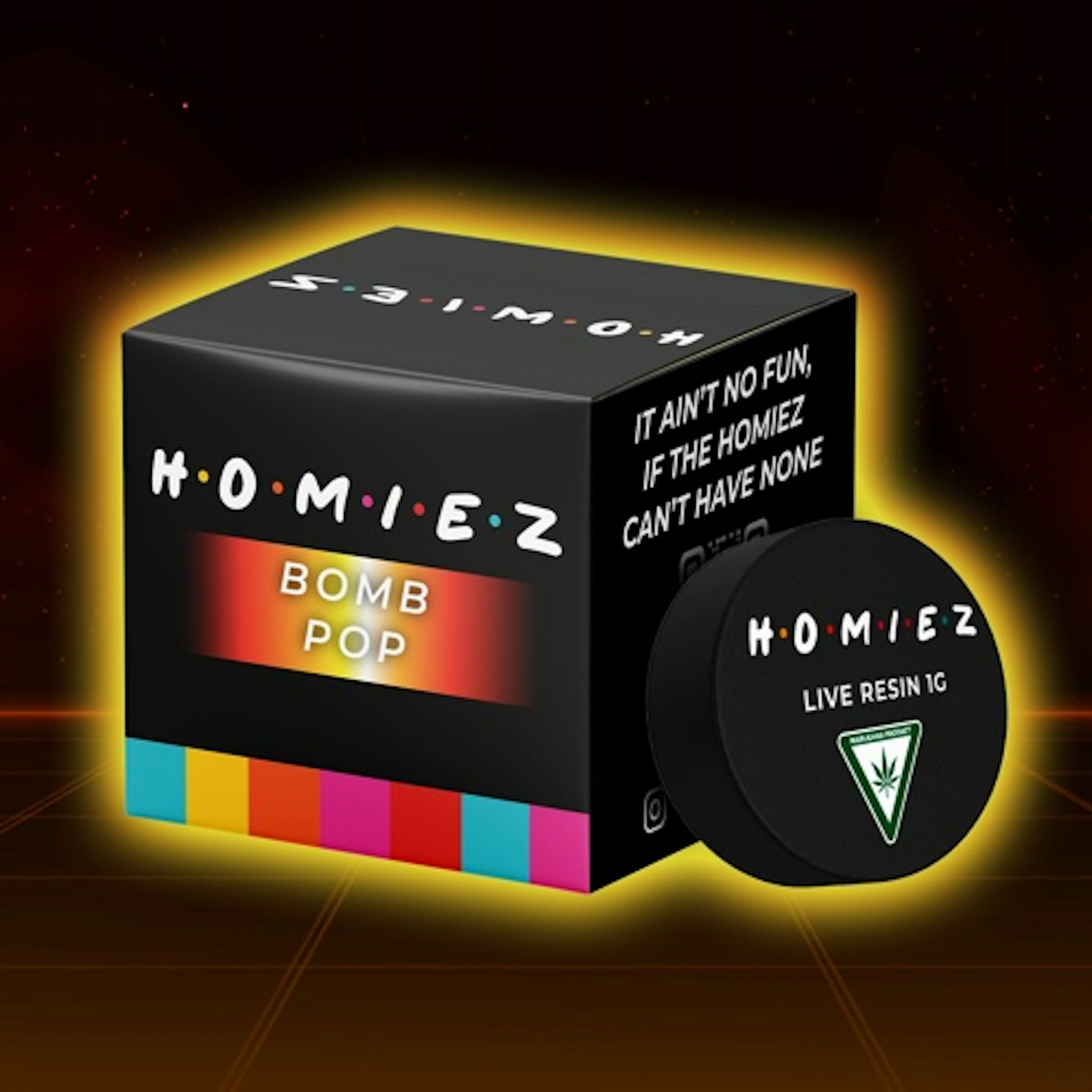 Homiez - Bomb Pop Live Resin