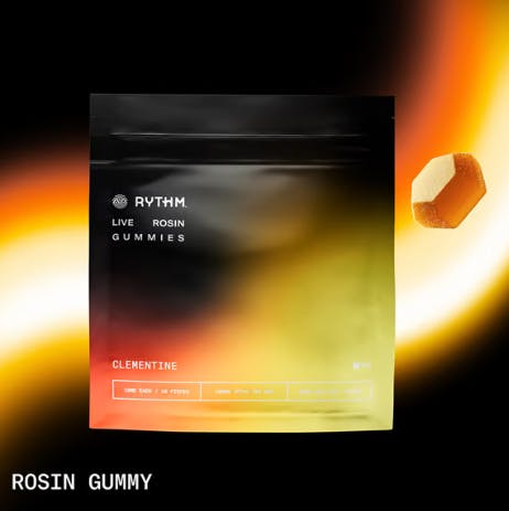 Clementine Live Rosin Gummies 100mg