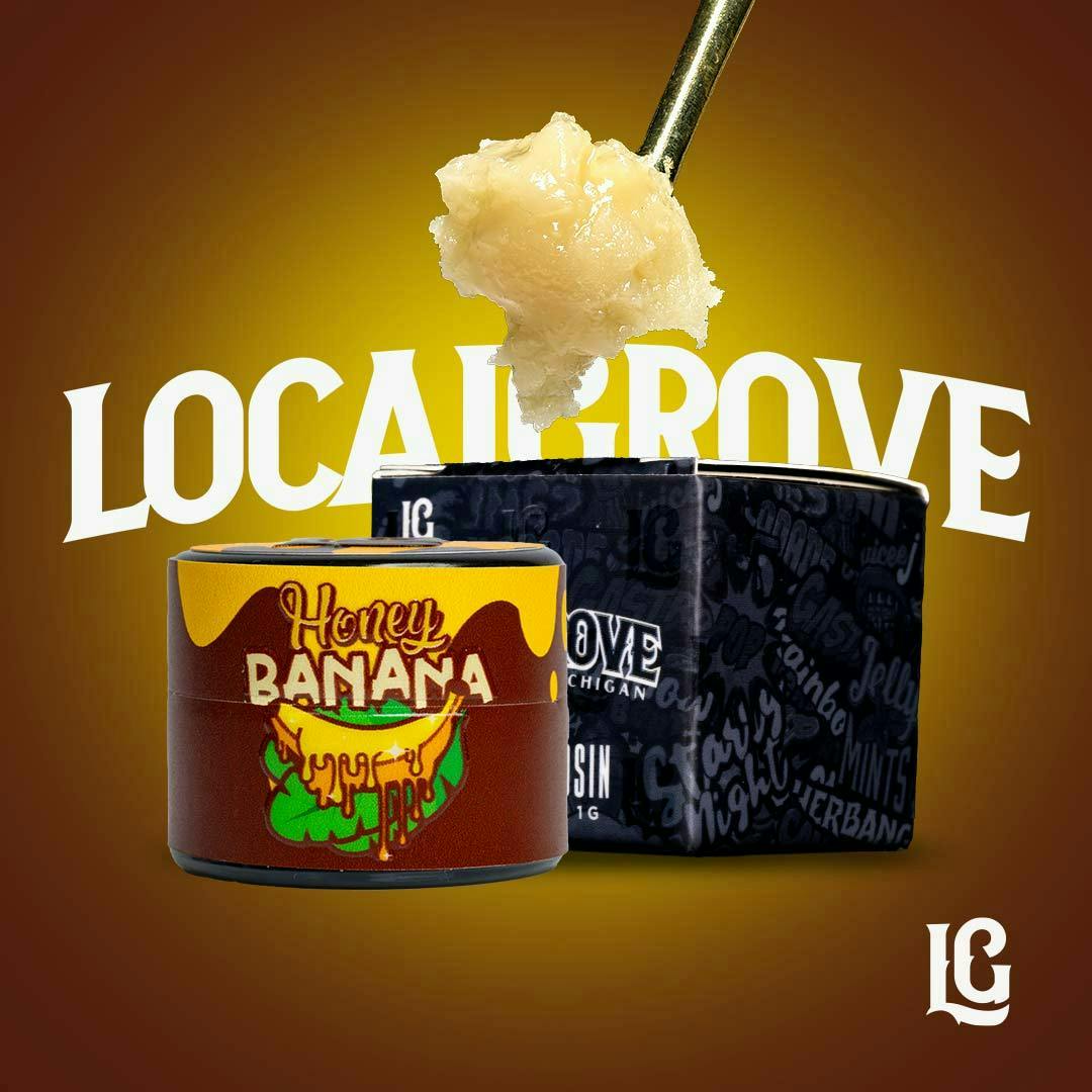 Local Grove - 1g Live Rosin - Honey Banana