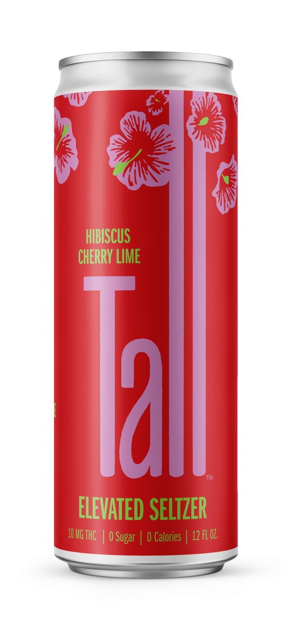 Evermore Tall | Seltzer | Hibiscus Cherry Lime | 10mg - Star Buds