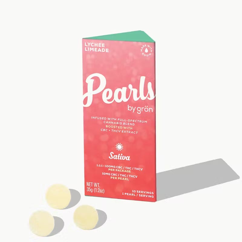 Pearls | Lychee Limeade | 100mg | 10ct