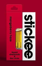 Stickee | Live Resin Vape Cart - 1g - Mangoberry Haze