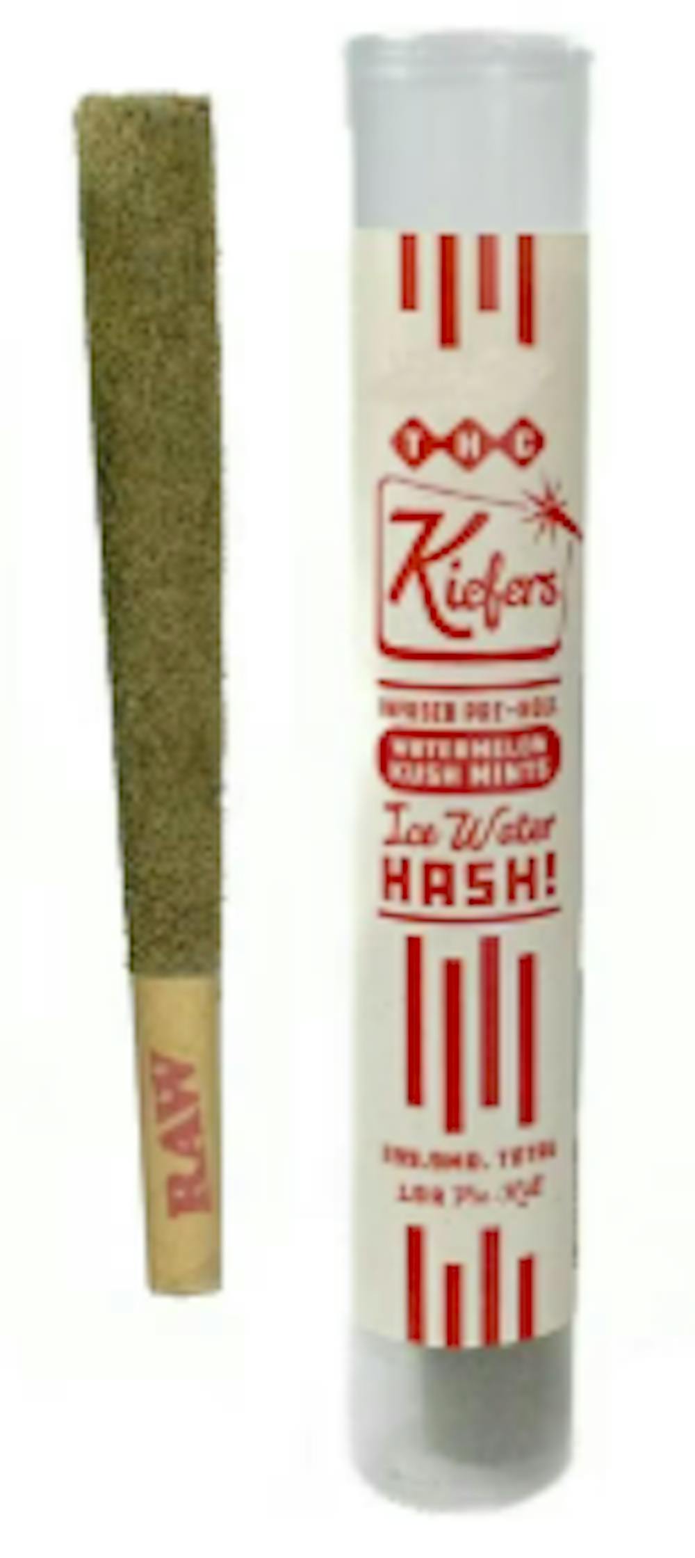 Product Infused Preroll | Watermelon Kush Mints (I) Kiefers