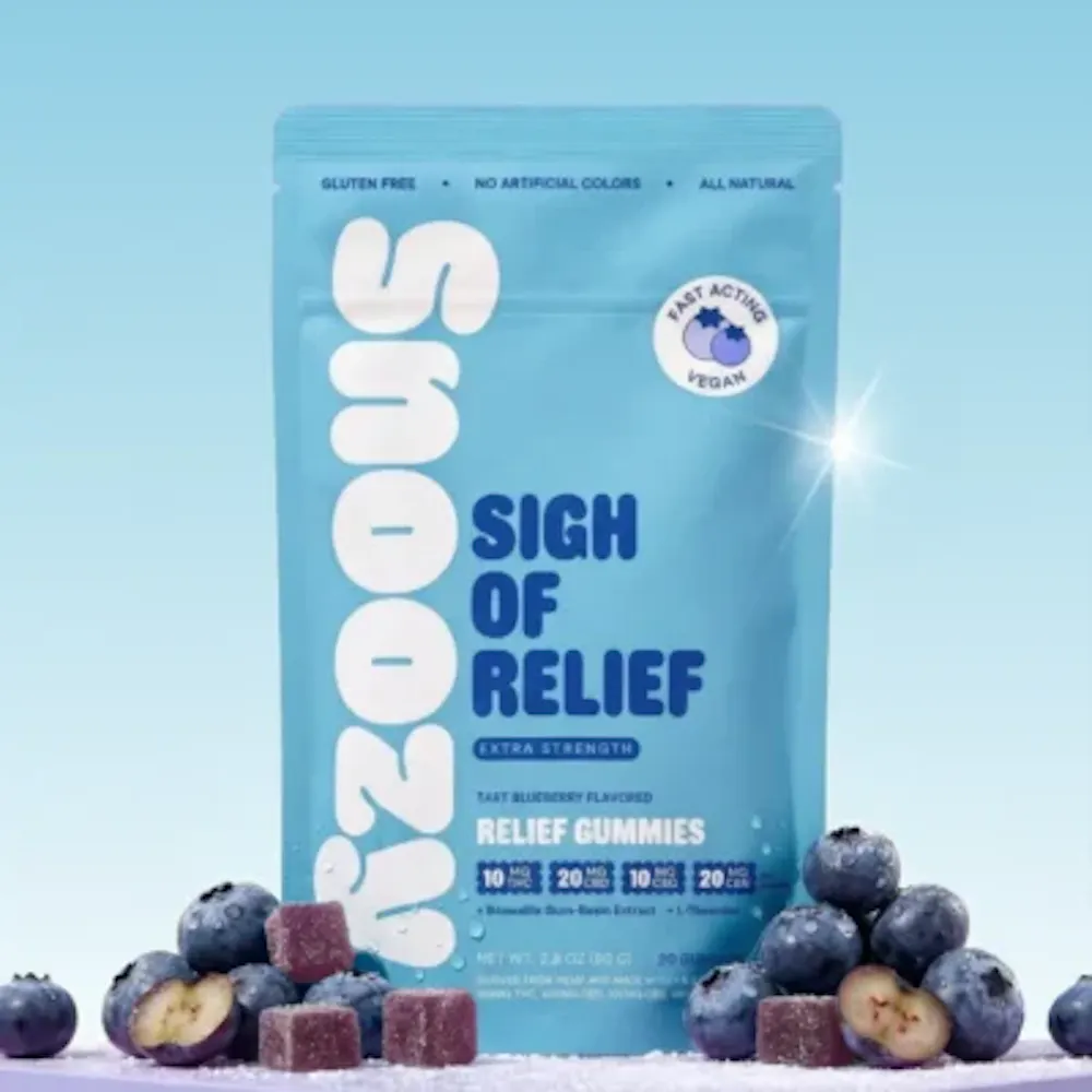 Product Snoozy - Sigh of Relief - 5mg THC - 5mg CBC - 5mg CBG - 10mg CBD