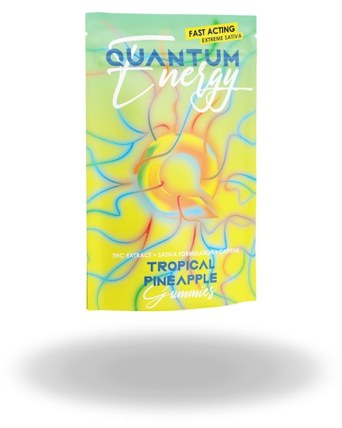 Quantum Energy | Tropical Pineapple Gummy | 100mg