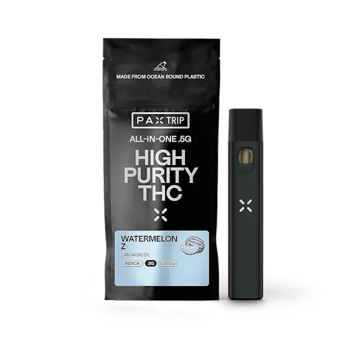 PAX Watermelon Z All In One Disposable Vape Pen 500mg-2