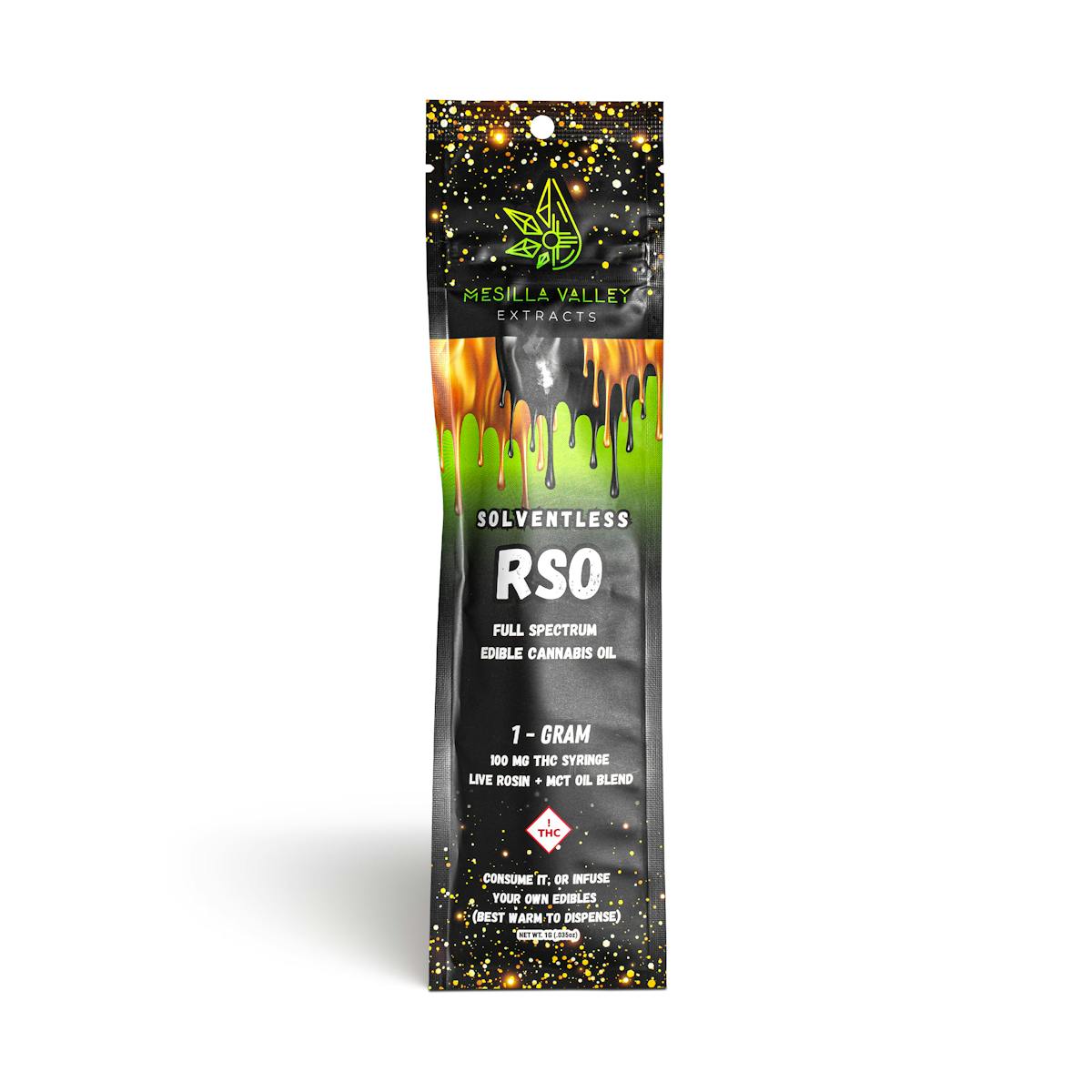 Photo of Full Spectrum Solventless RSO Syringe