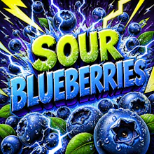DELI - Sour Blueberries - FLOWER by Dope Department at King of Budz