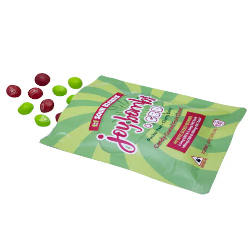 Joy Bombs + CBD 1:1 Sour Blends – 100mg THC (40pk / 2.5mg THC & 2.5mg CBD ea)-2