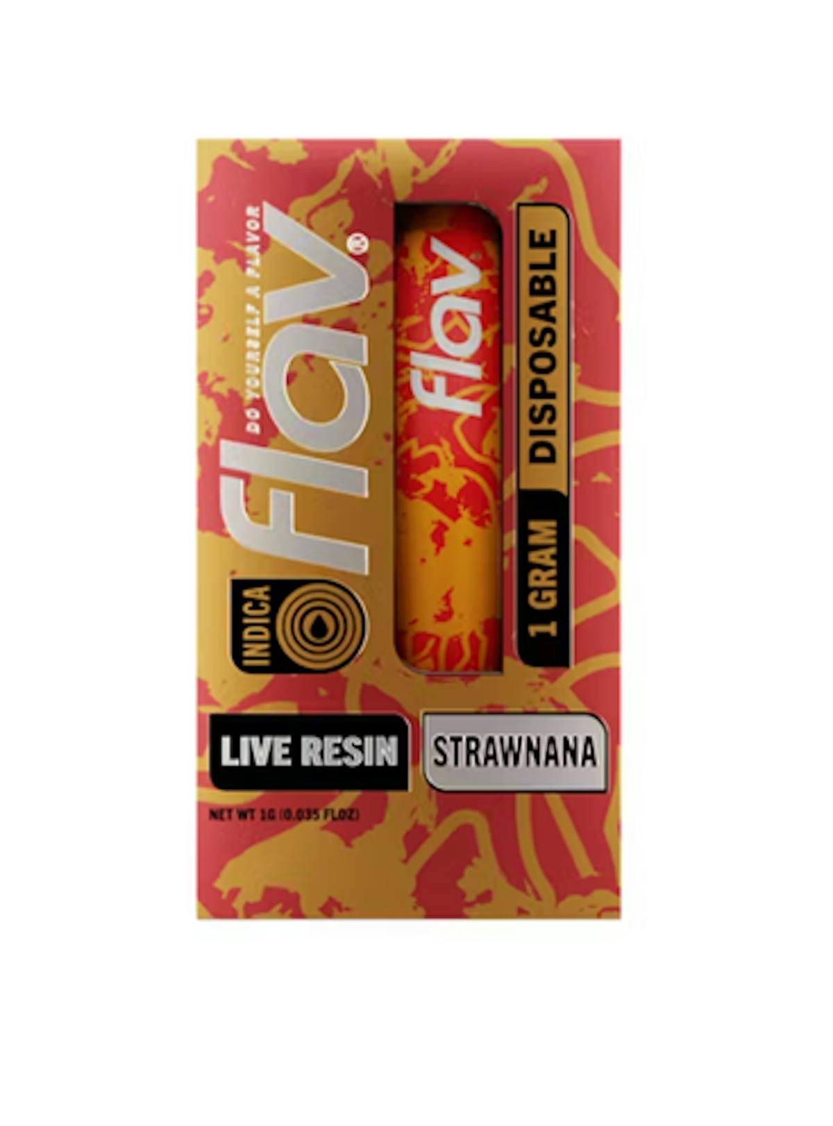 Photo of Flav | Strawnana | Live Resin AIO Vape 1g