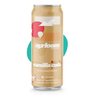 Ayrloom | Vanilla Cola | 2:1 | 10MG THC : 5MG CBD| Singles
