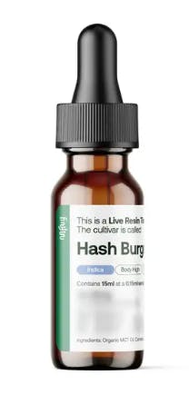 Hash Burger | Live Rosin Tincture | 15ml | Indica | MFNY