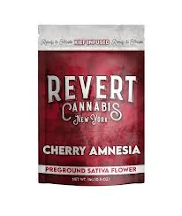 REVERT REVERT - CHERRY AMNESIA - KIEF INFUSED PREGROUND FLOWER - 14G