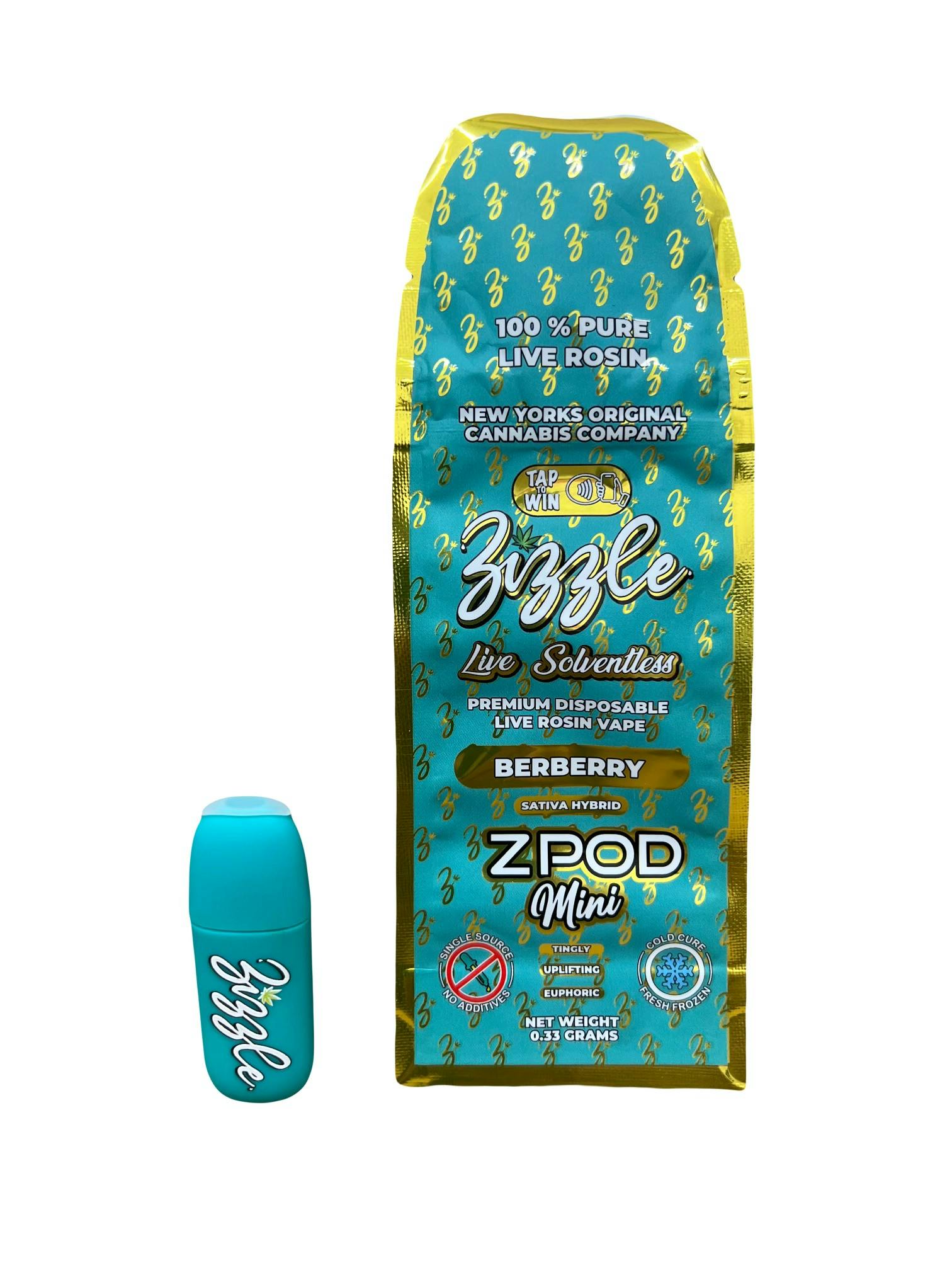 Zizzle Cereal Milk x Banana Mochi | Live Rosin Full Melt Pre-roll