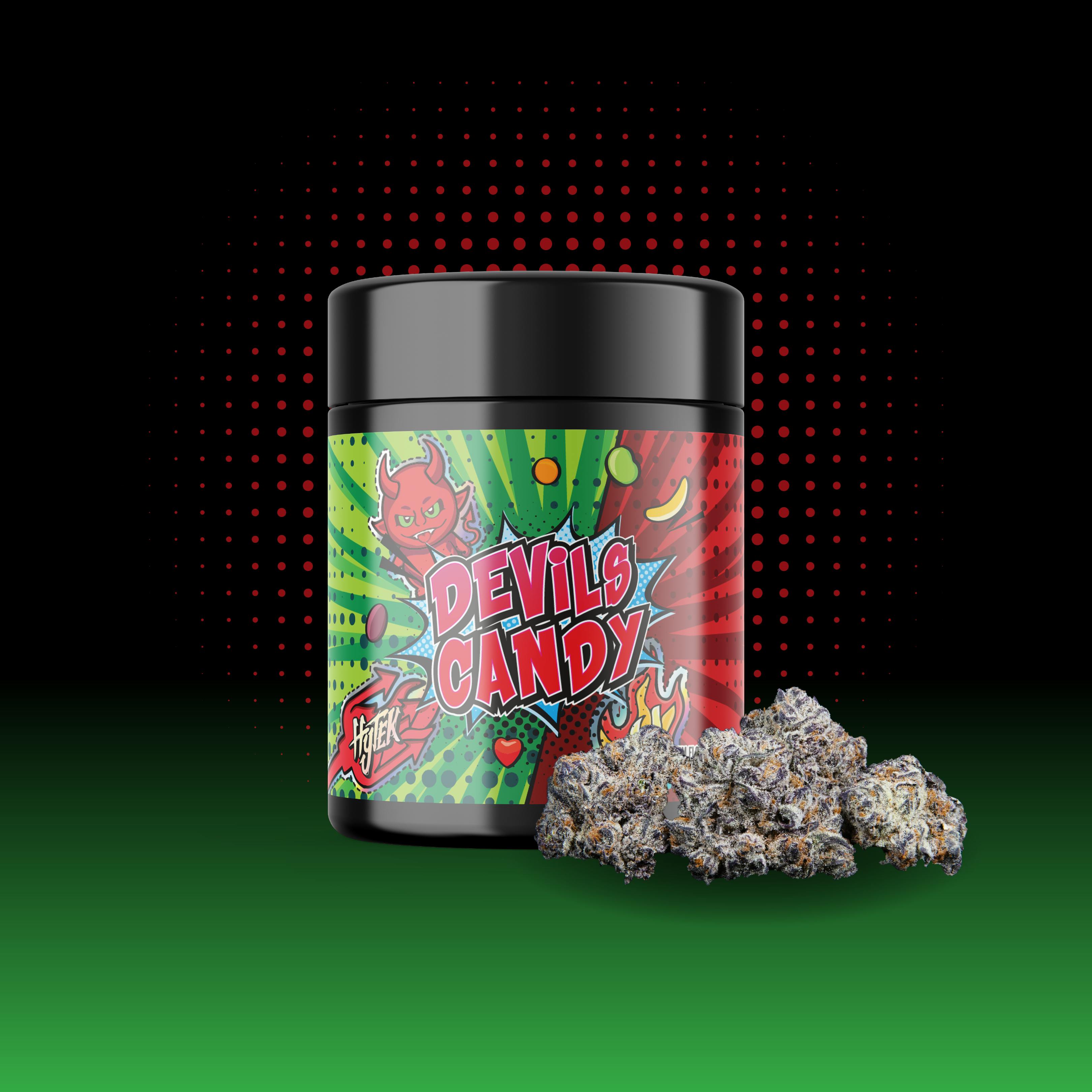 Product: HYTEK | DEVILS CANDY | PREPACKED 1/2 OZ JAR | 14g