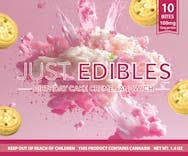Just Edibles -  Birthday Cake Cookie Cream Sandwich 10pk (H) (100mg)