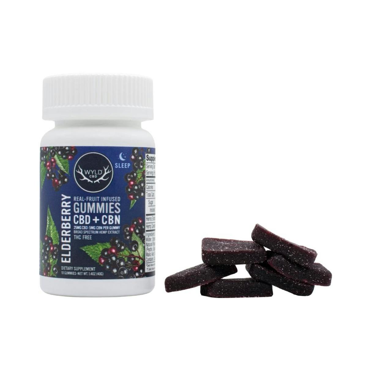 Photo of Elderberry CBD/CBN Gummy (Wyld)