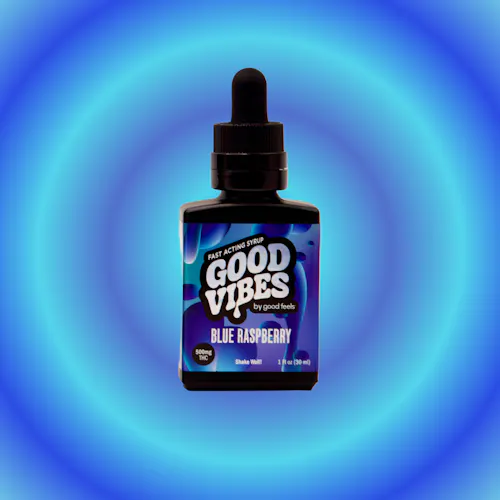 Blue Raspberry Tincture Syrup | 500mg-active