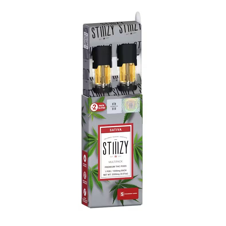 STIIIZY - Strawberry Cough - Pods - 2pk image 0