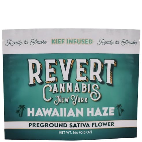 Revert Cannabis | Hawaiian Haze | 14g Kief Infused Ground Flower