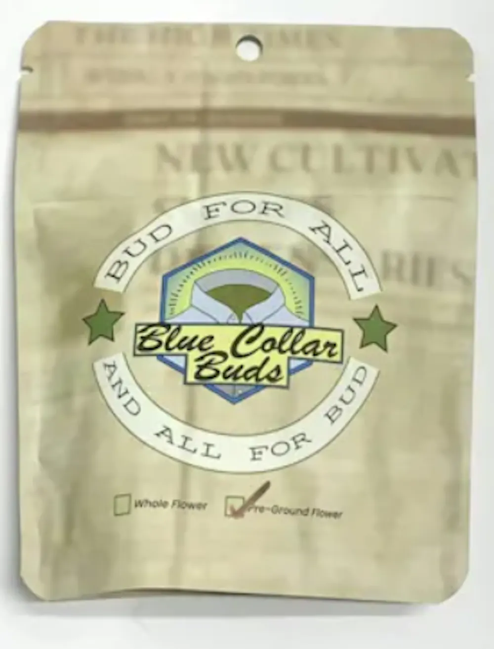 Product Blue Collar Buds | Grape Gary | Pre-Ground