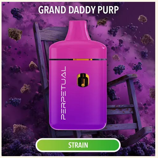 Grand Daddy Purple Disposable | 1g | 92.03% TAC