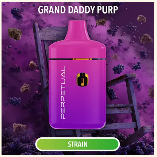 Grand Daddy Purple Disposable | 1g | 92.03% TAC | Mass Alternative